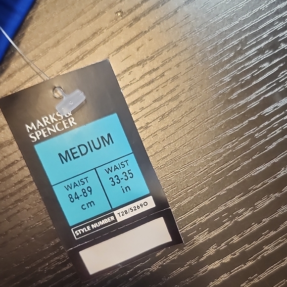 Marks & Spencer Blue Swim Briefs - Picture 2 of 4